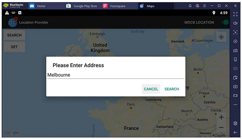 Set Your Preferred Location