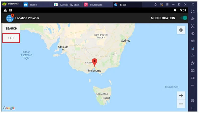 Update and Set Your Location