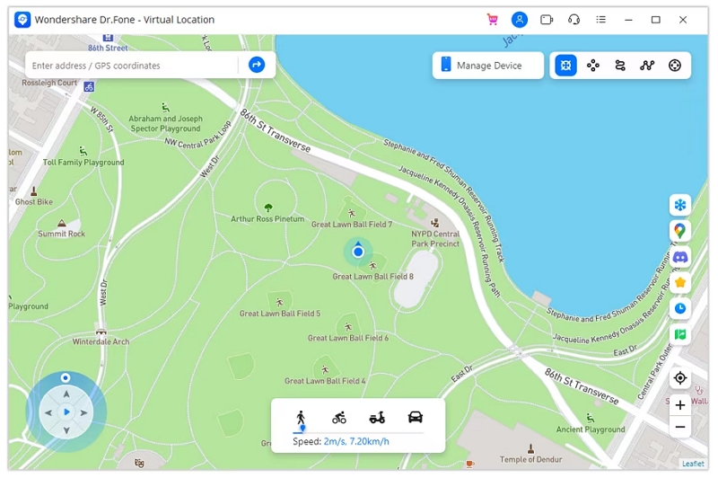 Dr.Fone - Virtual Location
