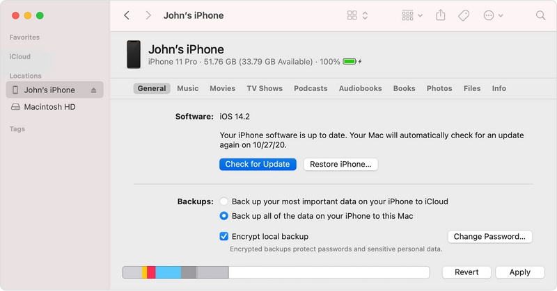 Update Your iPad via finder