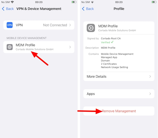 VPN & Device Management
