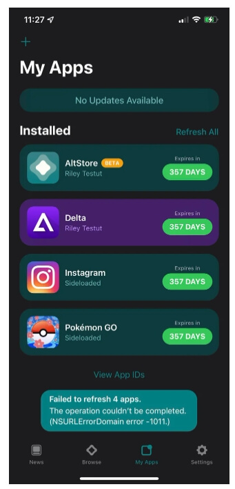 Altstore Method