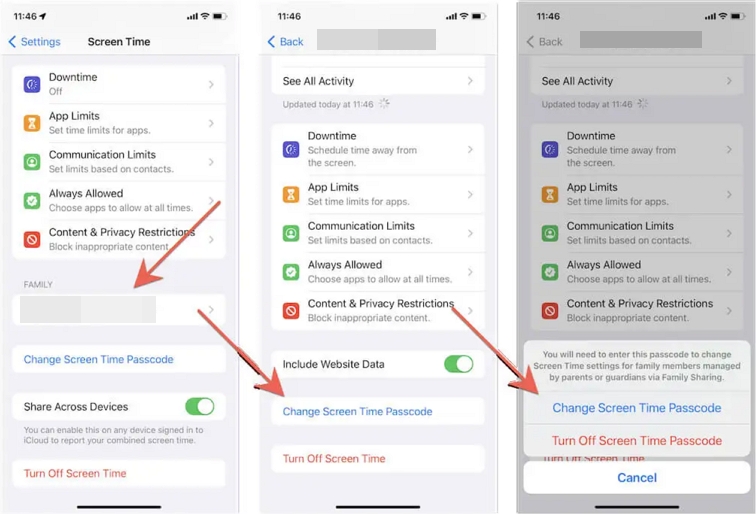 Turn Off Screen Time for Your Child's Device 